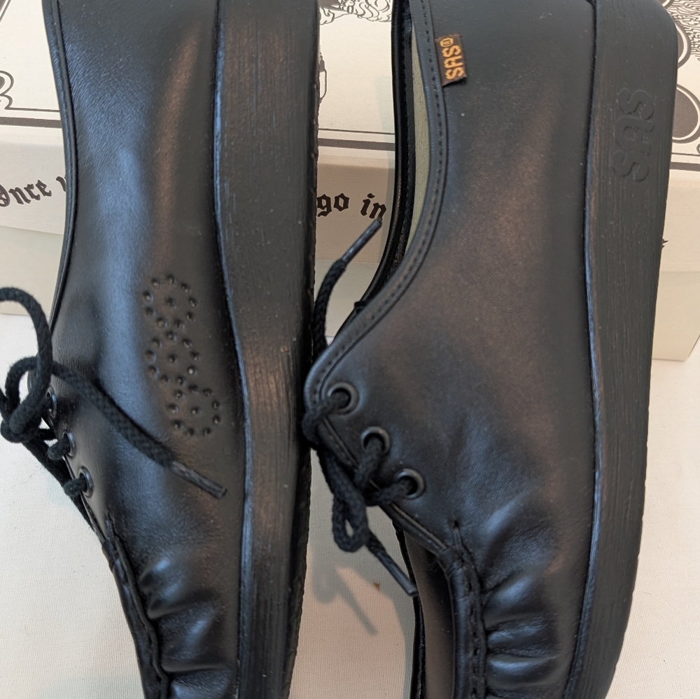 SAS Siesta Black loafer